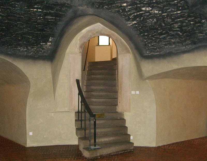 Prašná brána - malby